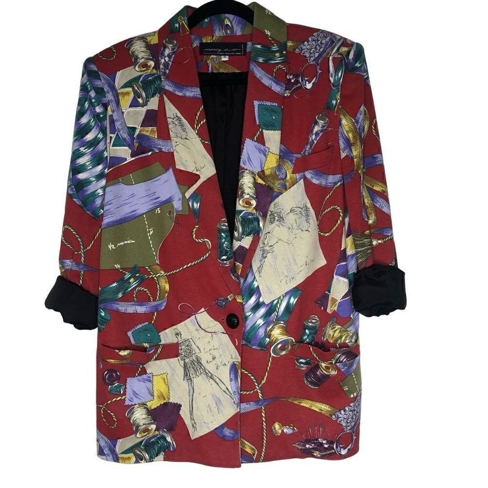 Vintage Marcy & Co. One Button Jacket‎